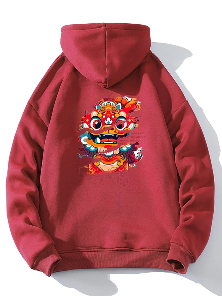 Kingsdom Hooded Sweatshirt Men's Autumn Winter Thickened Fleece Dragon Year Lucky Year Chinese Trendy Brand Hong Kong Style J...
Kingsdom Hooded Sweatshirt Men's Autumn Winter Thickened Fleece Dragon Year Lucky Year Chinese Trendy Brand Hong Kong Style J...