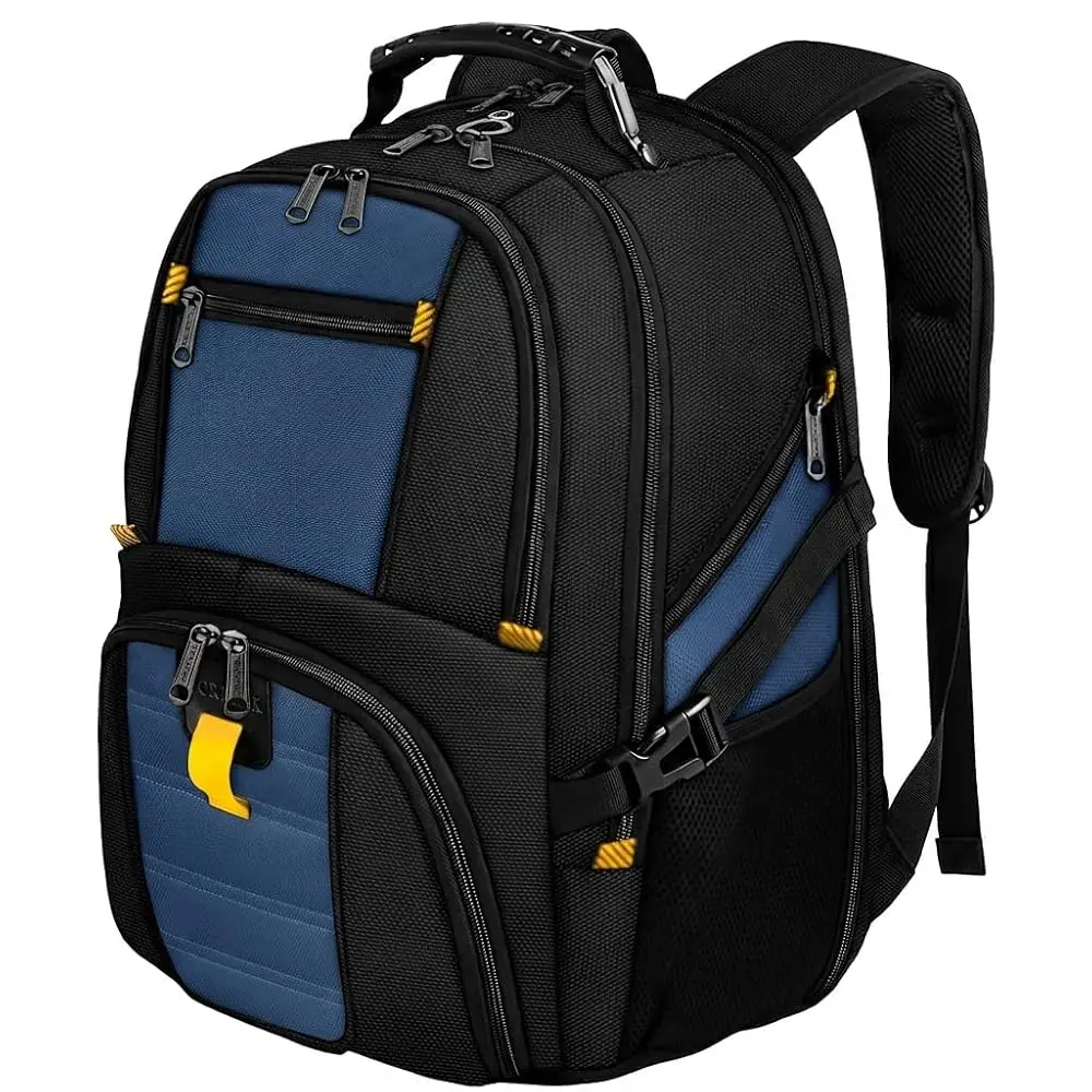 18.4 Laptop Backpack, Large Backpacks with USB Charger Port, TSA Friendly Flight Approved Weekend Carry on Backpack with Lug
18.4 Laptop Backpack, Large Backpacks with USB Charger Port, TSA Friendly Flight Approved Weekend Carry on Backpack with Lug