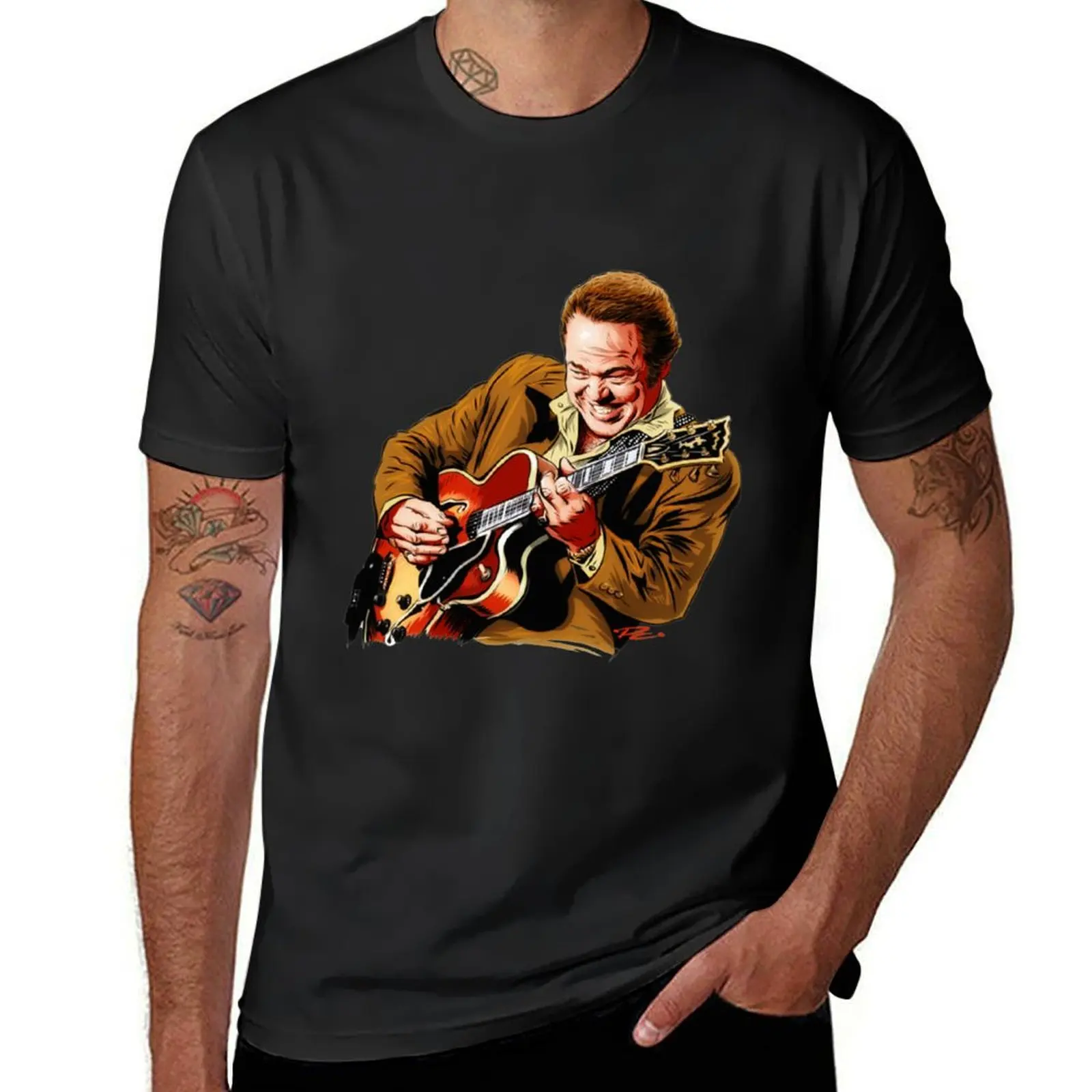 Roy Clark An illustration T-Shirt quick drying anime vintage plain white t shirts men
Roy Clark An illustration T-Shirt quick drying anime vintage plain white t shirts men