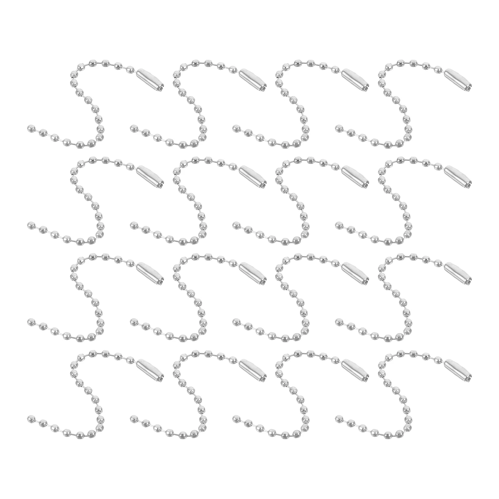 100pcs Beaded Ball Chains for DIY Crafts Metal Beaded Chains for Keychains Necklaces Ball Chain Keychain Chain Dog Tag Chains Ba
100pcs Beaded Ball Chains for DIY Crafts Metal Beaded Chains for Keychains Necklaces Ball Chain Keychain Chain Dog Tag Chains Ba