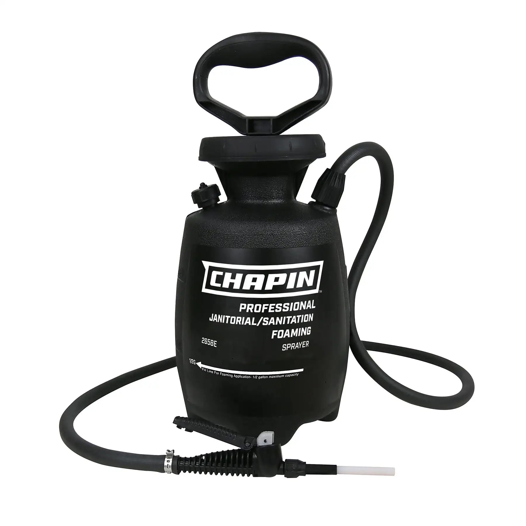 Chapin International 2658 Chapin 2658E: 1-Gallon Industrial Foaming Janitorial/Sanitation Poly Tank Sprayer, Black
Chapin International 2658 Chapin 2658E: 1-Gallon Industrial Foaming Janitorial/Sanitation Poly Tank Sprayer, Black