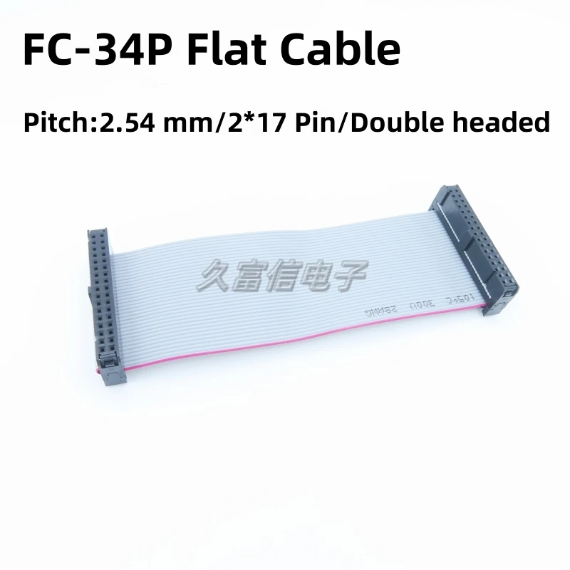 1pcs FC-34P Flat Cable 2.54mm Pitch 2*17Pin IDC Cable 10cm 20cm 30cm Gray Flat Ribbon Data Connection Cable JTAG Download Cable
1pcs FC-34P Flat Cable 2.54mm Pitch 2*17Pin IDC Cable 10cm 20cm 30cm Gray Flat Ribbon Data Connection Cable JTAG Download Cable