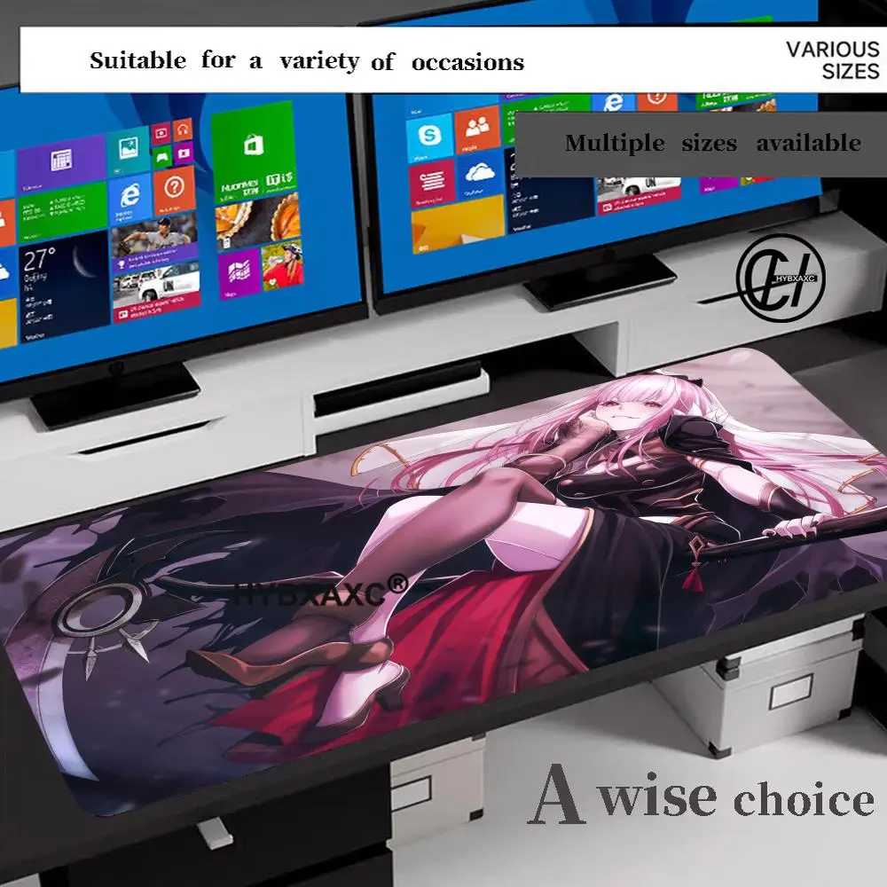 XAXC Hololive Mori Calliope Mouse Mat Rubber Desk Mat Office Large Gaming Mousepad Anime Locking Edge Mouse Pad Gamer Non-Slip
XAXC Hololive Mori Calliope Mouse Mat Rubber Desk Mat Office Large Gaming Mousepad Anime Locking Edge Mouse Pad Gamer Non-Slip
