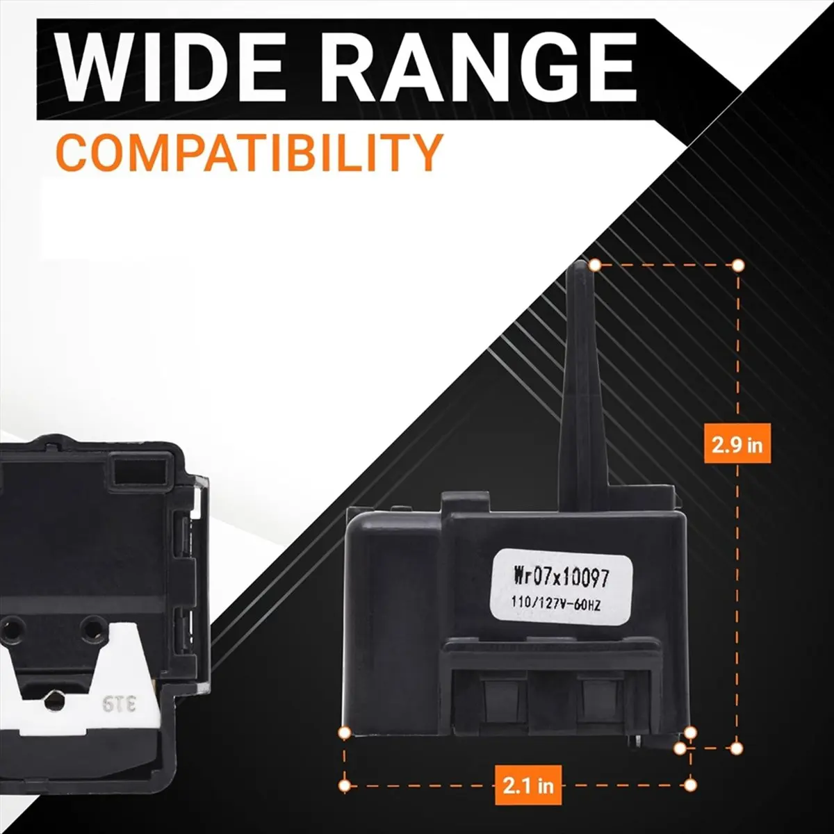 WR07X10097 12uF 250VAC Relay and Overload Assembly Replacement for Refrigerators - Replaces 1265640 AP4300623
WR07X10097 12uF 250VAC Relay and Overload Assembly Replacement for Refrigerators - Replaces 1265640 AP4300623