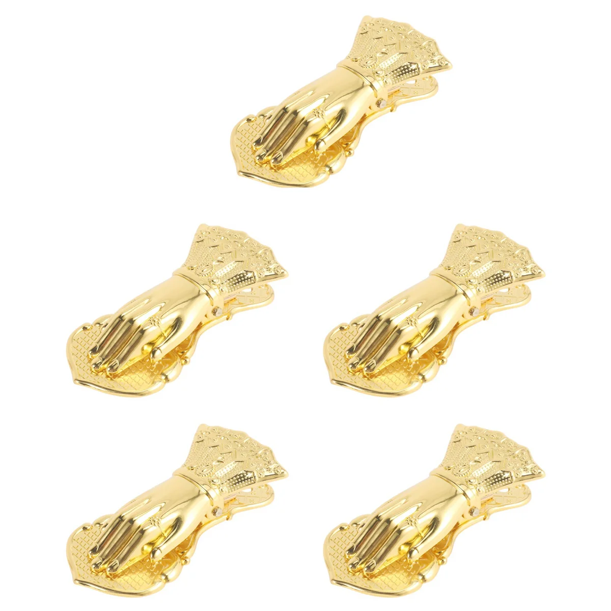 N18R 5X Luxury Chic Office Paper Storage Clip Ins Wrought Gold Vintage Hand Shape Alloy Document Handbook Storage Clip
N18R 5X Luxury Chic Office Paper Storage Clip Ins Wrought Gold Vintage Hand Shape Alloy Document Handbook Storage Clip