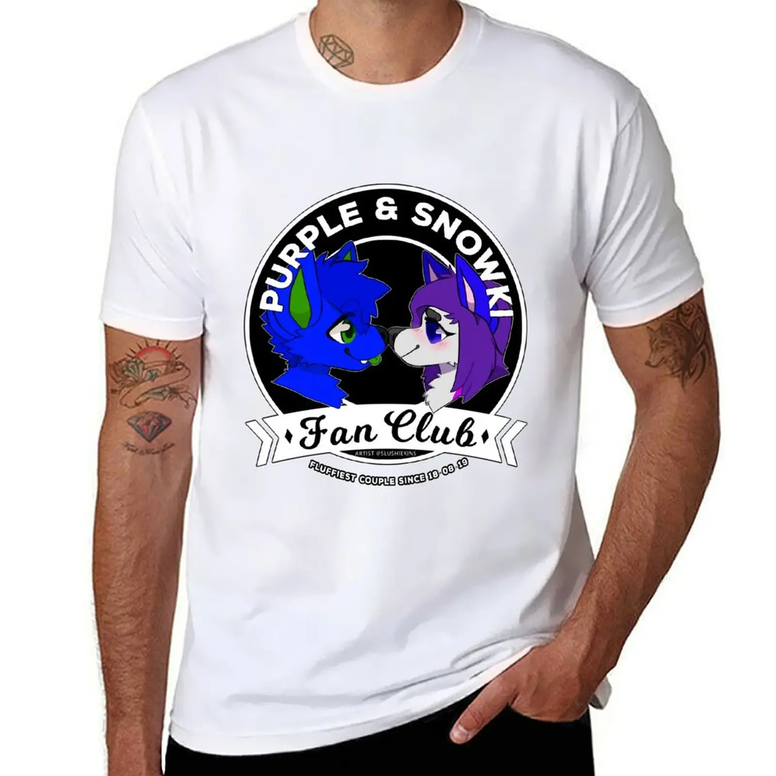 Purple & Snowki Fan Club T-Shirt cotton t shirts man 100% man t shirts graphic T-Shirt
Purple & Snowki Fan Club T-Shirt cotton t shirts man 100% man t shirts graphic T-Shirt