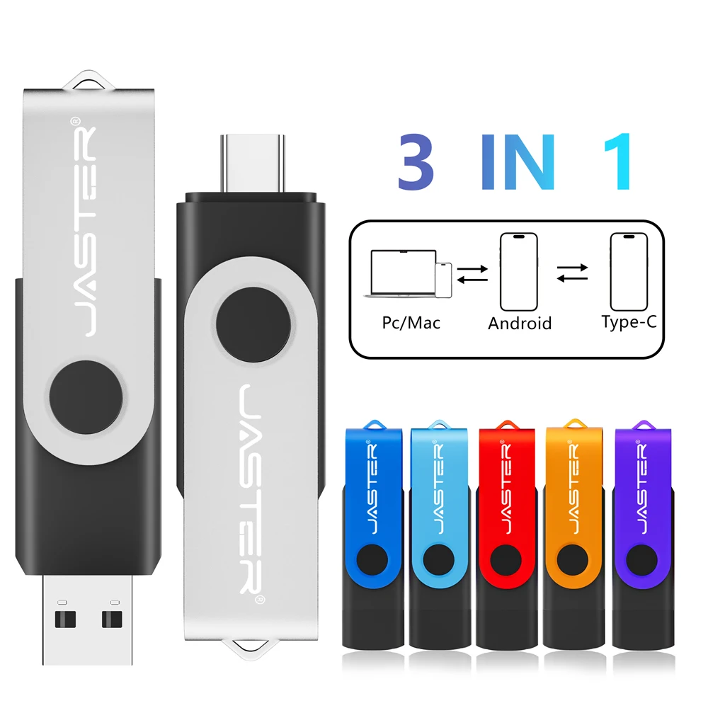 JASTER Бизнес-подарок USB-флешка 128 ГБ Вращающаяся карта памяти 64 ГБ Большая емкость Pen Drive 32G TYPE-C USB 2 В 1 U-диск 16 ГБ
JASTER Бизнес-подарок USB-флешка 128 ГБ Вращающаяся карта памяти 64 ГБ Большая емкость Pen Drive 32G TYPE-C USB 2 В 1 U-диск 16 ГБ