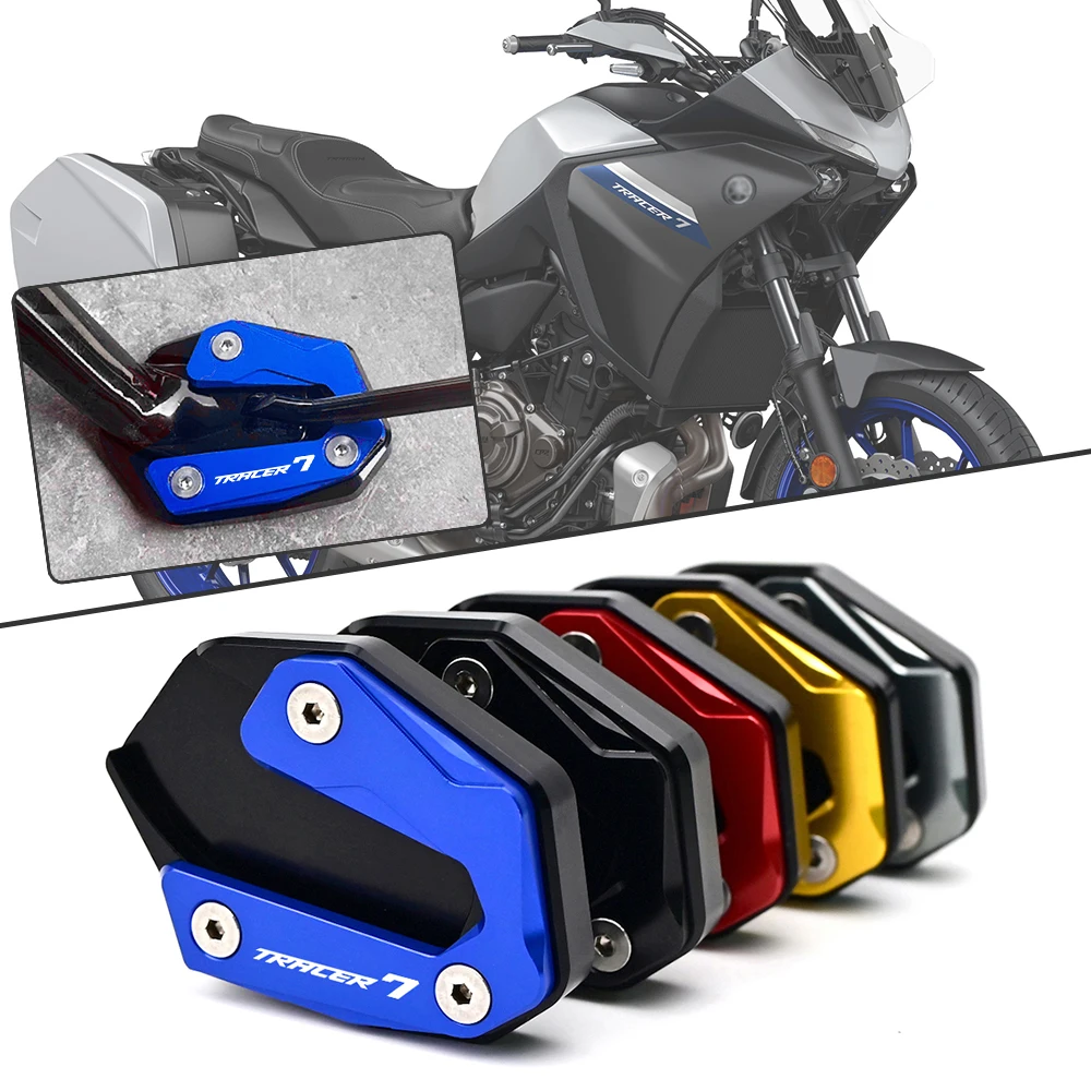 Tracer7 Motorcycle CNC Accessories Kickstand Foot Side Stand Enlarger Pad & Tire Valve Cap For YAMAHA Tracer 7 GT 2023 2022 2021
Tracer7 Motorcycle CNC Accessories Kickstand Foot Side Stand Enlarger Pad & Tire Valve Cap For YAMAHA Tracer 7 GT 2023 2022 2021