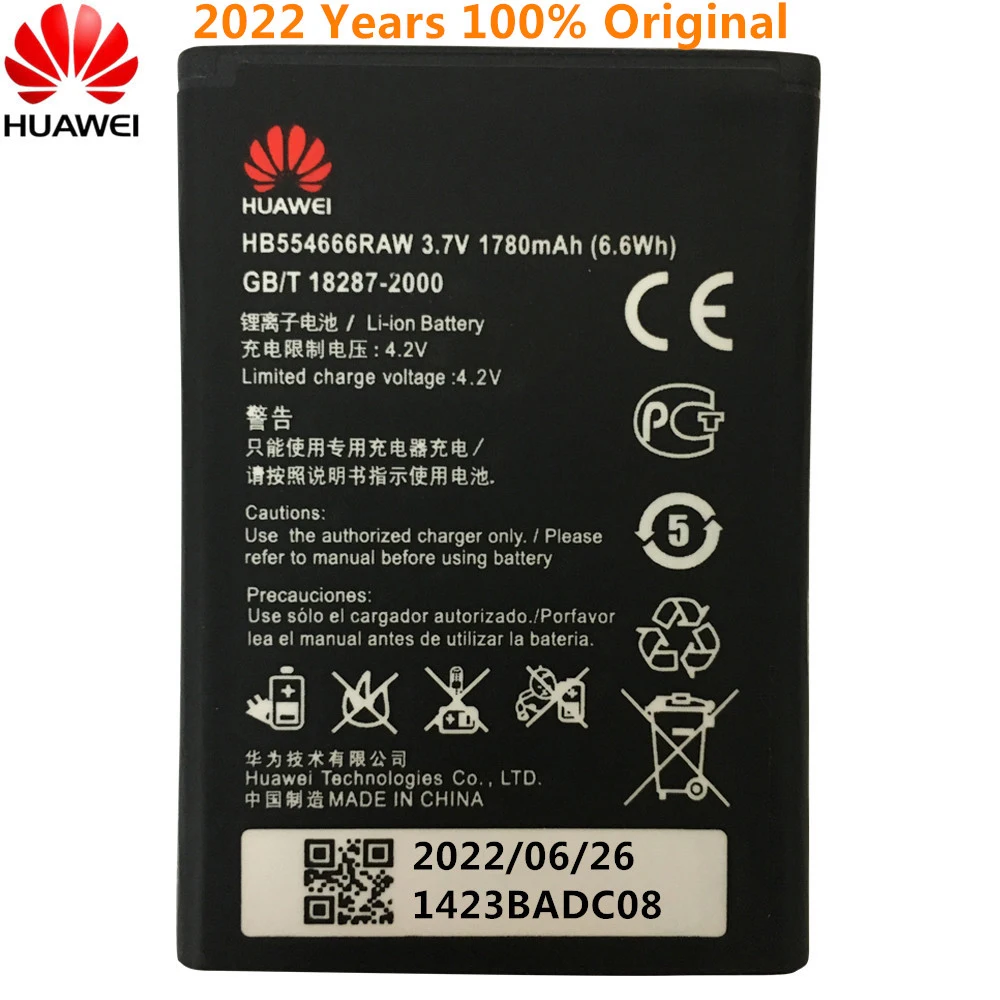 Оригинальный сменный аккумулятор Hua Wei HB554666RAW для Wi-Fi маршрутизатора Huawei 4G Lte E5372 E5373 E5375 EC5377 E5330 E5336 E5351 E5356
Оригинальный сменный аккумулятор Hua Wei HB554666RAW для Wi-Fi маршрутизатора Huawei 4G Lte E5372 E5373 E5375 EC5377 E5330 E5336 E5351 E5356