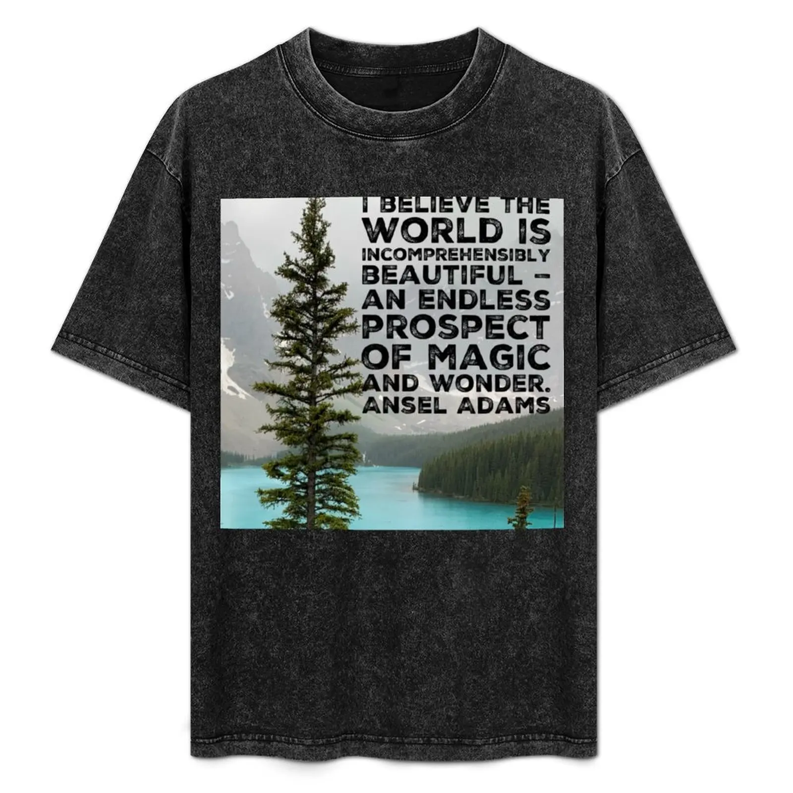 An Endless Prospect of Magic and Wonder- Ansel Adams T-Shirt Soft Cotton Print T-Shirt
An Endless Prospect of Magic and Wonder- Ansel Adams T-Shirt Soft Cotton Print T-Shirt