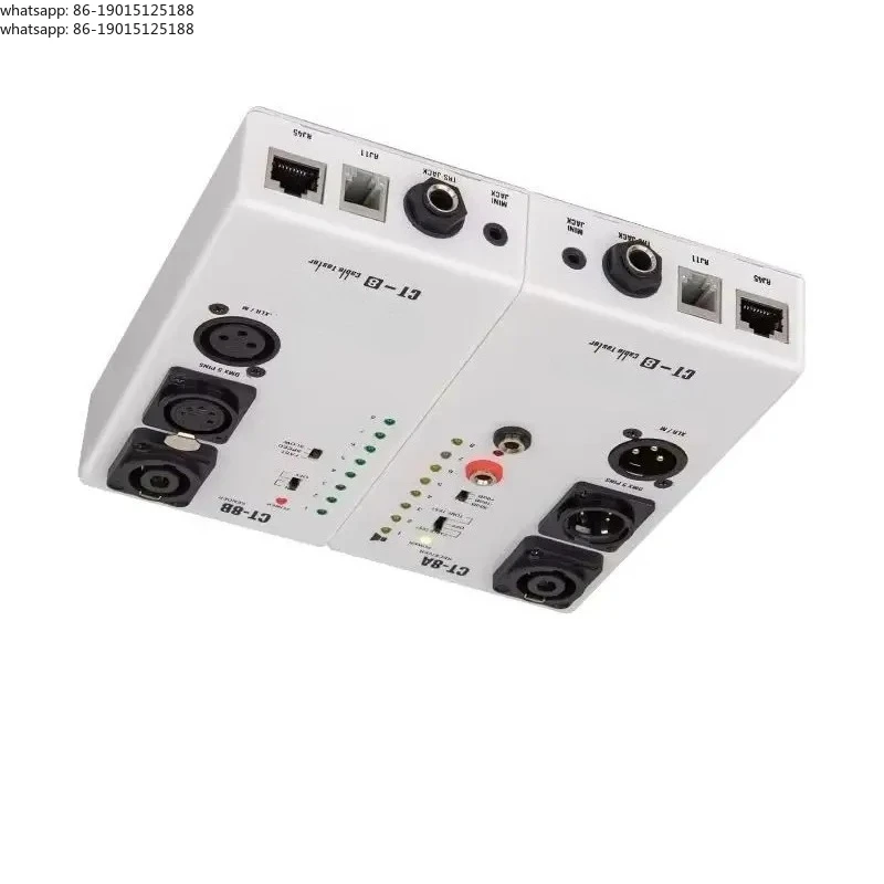 Multi-Purpose Audio Cable Tester CT-8 10 Test Ports Continuity Testing Support Professional Grade Quality Assurance
Multi-Purpose Audio Cable Tester CT-8 10 Test Ports Continuity Testing Support Professional Grade Quality Assurance