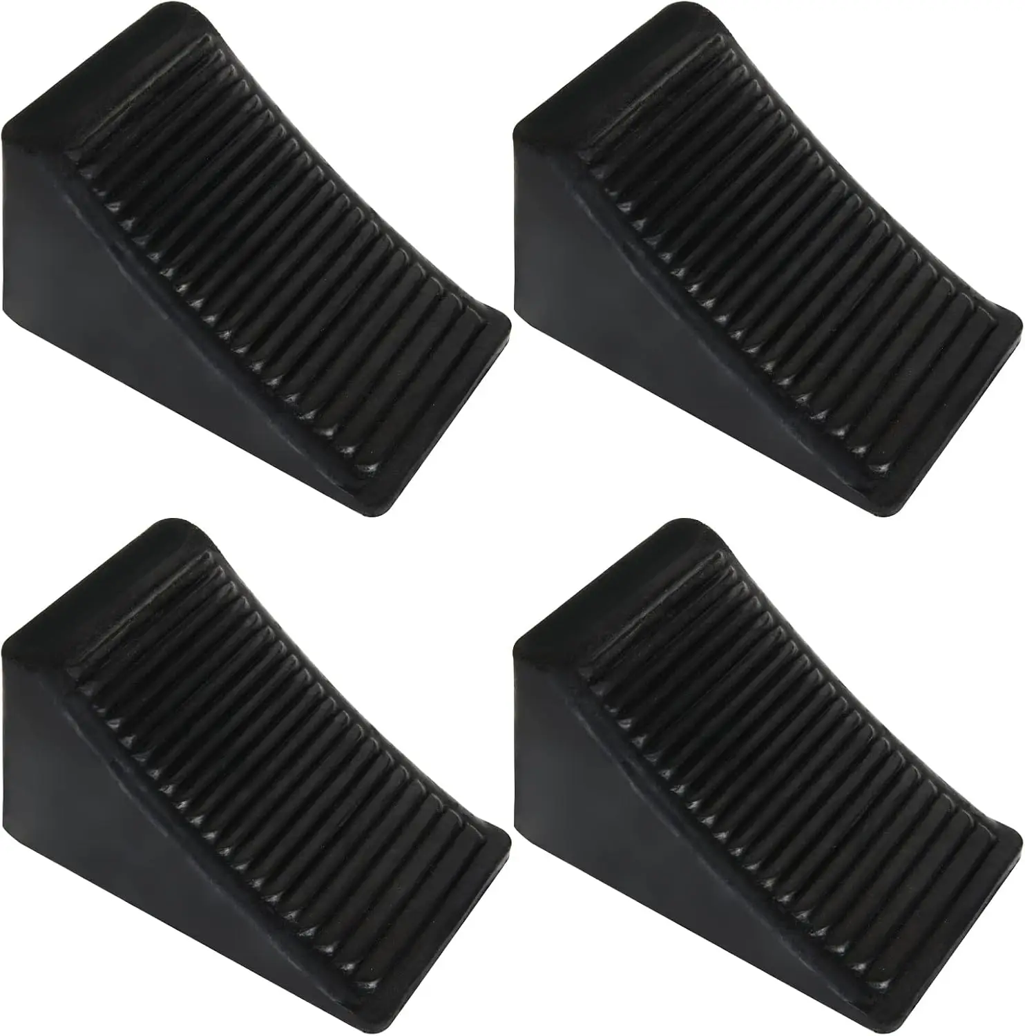 Heavy Duty Wheel Chocks for Trailers, RV, Truck, Car, ATV - 4 Pack Rubber Wheel Chocks, Anti-Slip, Durable, 6.3"x4"x4"
Heavy Duty Wheel Chocks for Trailers, RV, Truck, Car, ATV - 4 Pack Rubber Wheel Chocks, Anti-Slip, Durable, 6.3"x4"x4"