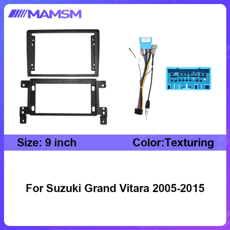 For Suzuki Grand Vitara 2005-2015 9 Inch Car Radio Android Fascia Multimedia CD MP5 Video Audio Stereo Panel Frame Cable Harness
For Suzuki Grand Vitara 2005-2015 9 Inch Car Radio Android Fascia Multimedia CD MP5 Video Audio Stereo Panel Frame Cable Harness