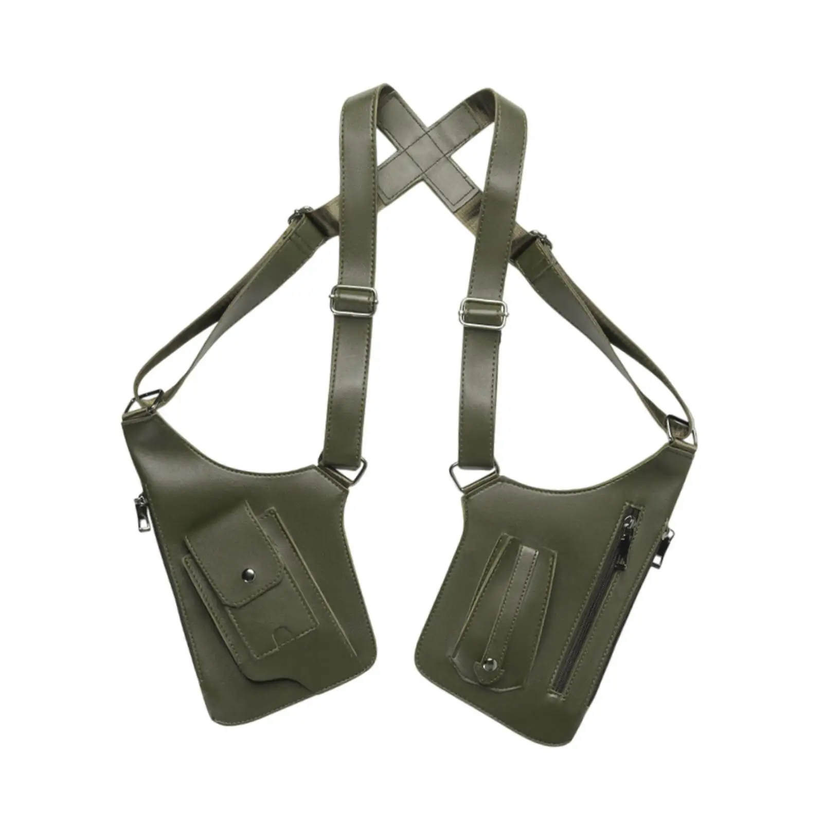 Double Shoulder Armpit Bag PU Leather Phone Pouch Green Anti Theft Bag for Outdoor Sports Party Favors Medieval Traveling Hiking
Double Shoulder Armpit Bag PU Leather Phone Pouch Green Anti Theft Bag for Outdoor Sports Party Favors Medieval Traveling Hiking