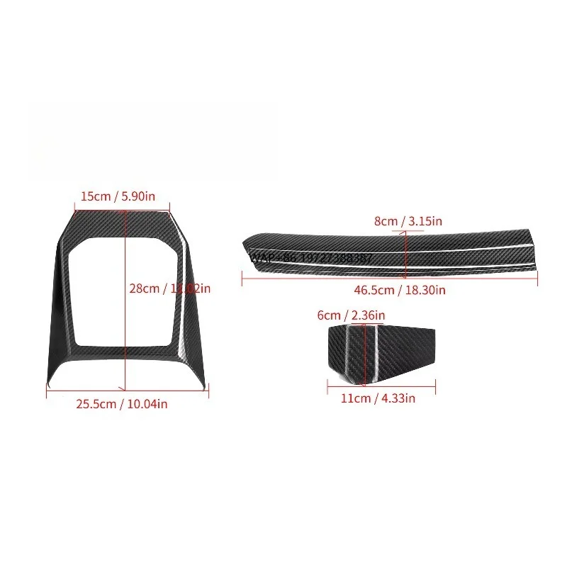 100% Dry Carbon Fiber Replacement Luxury Interior Trims for X3 G45 2025+ LHD 3 PCS Pure Carbon Fiber Interior Trim Overlay Kit
100% Dry Carbon Fiber Replacement Luxury Interior Trims for X3 G45 2025+ LHD 3 PCS Pure Carbon Fiber Interior Trim Overlay Kit