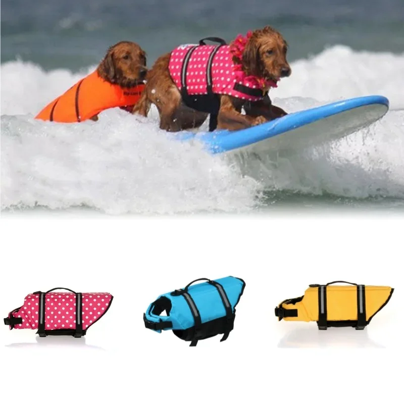 1Pcs Ripstop Reflective & Adjustable Life Jacket for Dogs with Rescue Handle for Swimming dog clothes
1Pcs Ripstop Reflective & Adjustable Life Jacket for Dogs with Rescue Handle for Swimming dog clothes