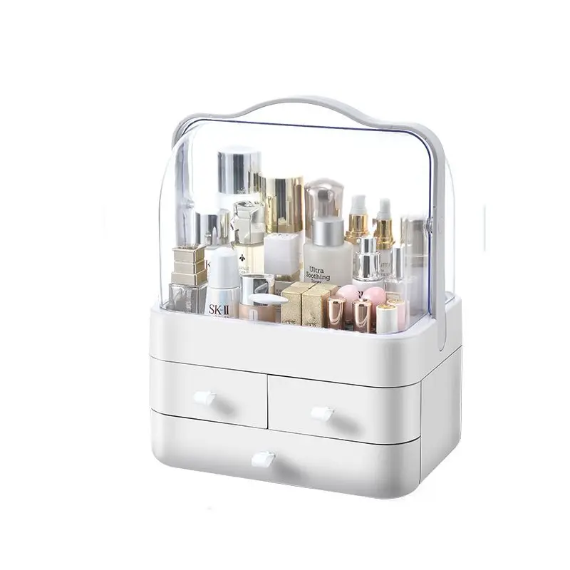 Cosmetic Storage Box Large Capacity Bathroom Desktop Makeup Drawer Organizer Luxury Skin Care Sundries Rack Waterproof Dustproof
Cosmetic Storage Box Large Capacity Bathroom Desktop Makeup Drawer Organizer Luxury Skin Care Sundries Rack Waterproof Dustproof