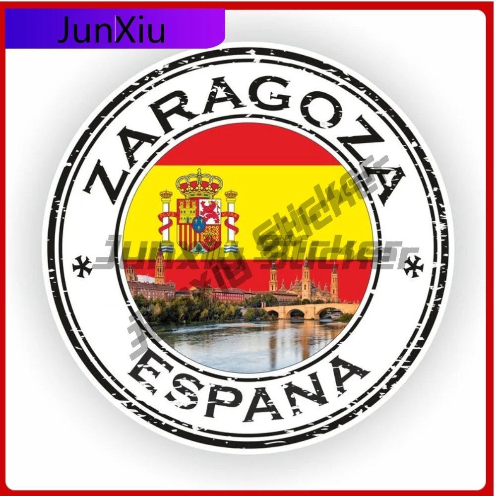 Zaragoza Espana Spain Seal Sticker Round Flag Funny Vinyl Decal Waterproof Exterior for Motorcycle SUV Rear Windshield Fuel
Zaragoza Espana Spain Seal Sticker Round Flag Funny Vinyl Decal Waterproof Exterior for Motorcycle SUV Rear Windshield Fuel