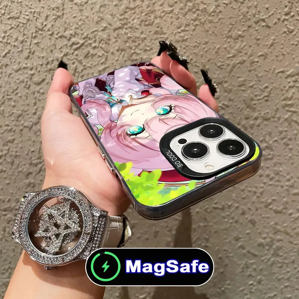 Чехол для телефона Honkai Star Rail Hyacine для iPhone 17, 16, 15, 14, 13, 12, 11 Air Pro Max Plus MagSafe, полупрозрачный красочный чехол, роскошный
Чехол для телефона Honkai Star Rail Hyacine для iPhone 17, 16, 15, 14, 13, 12, 11 Air Pro Max Plus MagSafe, полупрозрачный красочный чехол, роскошный