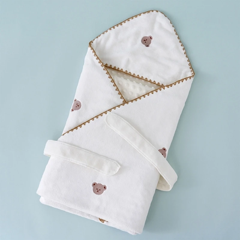 Winter Cotton Baby Blanket Anti-shock Breathable Newborn Hooded Swaddle Wrap Cartoon Envelope Sleep Sacks Bedding Blanket
Winter Cotton Baby Blanket Anti-shock Breathable Newborn Hooded Swaddle Wrap Cartoon Envelope Sleep Sacks Bedding Blanket