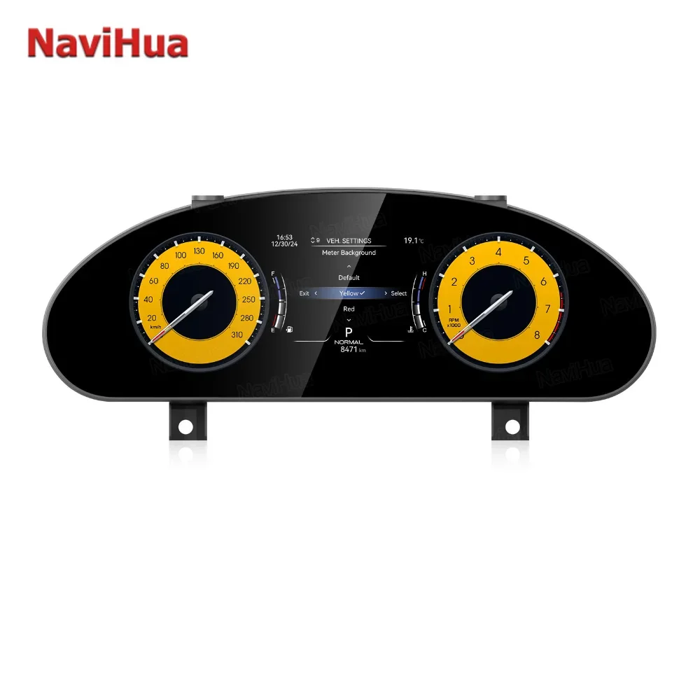 NaviHua 12,3 "приборная панель автомобиля ЖК-дисплея для Maserati Quattroporte 2004 2012, автоматический спидометр, виртуальный кабинет, цифровой кластерный инструмент
NaviHua 12,3 "приборная панель автомобиля ЖК-дисплея для Maserati Quattroporte 2004 2012, автоматический спидометр, виртуальный кабинет, цифровой кластерный инструмент