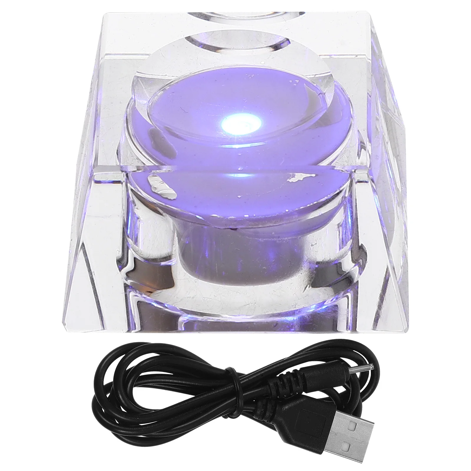 5Cm LED Crystal Ball Stand Rechargeable Artwork Display Stand Colorful Lighting Modes Easy Operation Home Decoration
5Cm LED Crystal Ball Stand Rechargeable Artwork Display Stand Colorful Lighting Modes Easy Operation Home Decoration