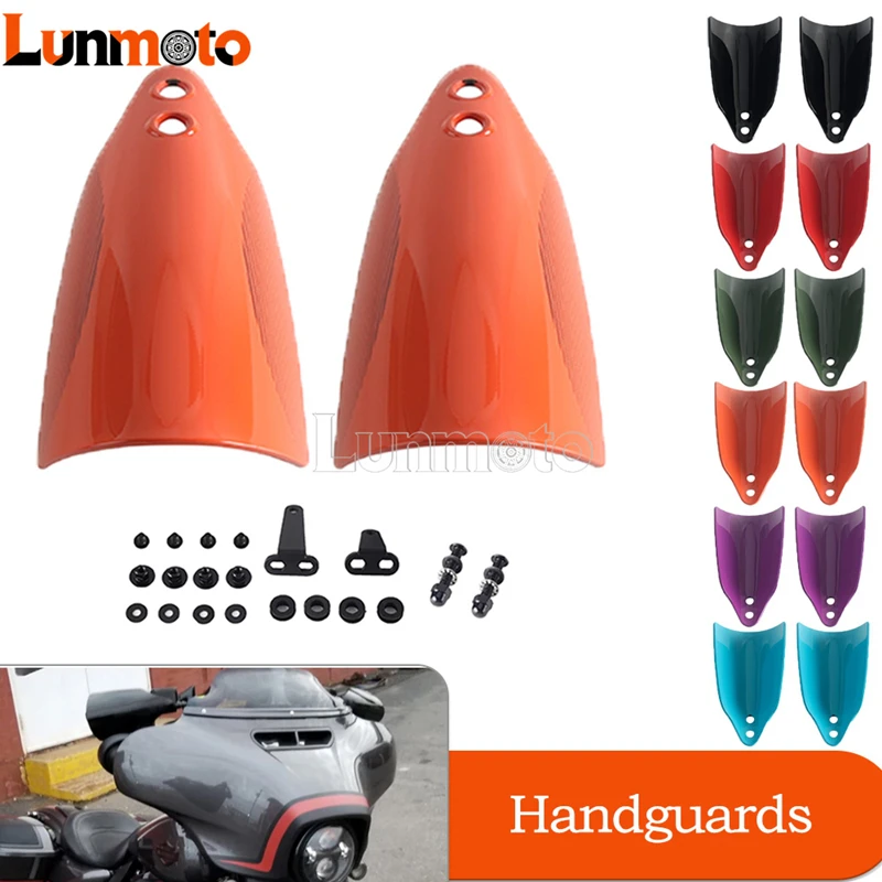 Windproof Motorcycle HandGuards PC Handguard Kit For Harley Touring Street Glide ST CVO Electra Glide Standard Police 2021-2023
Windproof Motorcycle HandGuards PC Handguard Kit For Harley Touring Street Glide ST CVO Electra Glide Standard Police 2021-2023