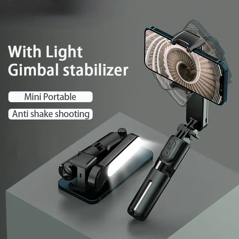 For IPhone Samsung Handheld Selfie Stick Gimbal Stabilizer Holder Adjustable Fill Light Selfie Stand Bluetooth Mobile Phone
For IPhone Samsung Handheld Selfie Stick Gimbal Stabilizer Holder Adjustable Fill Light Selfie Stand Bluetooth Mobile Phone