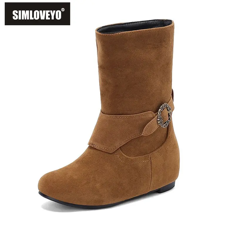 SIMLOVEYO2025 New Vintage Women Mid Calf Boots Round Toe Strange Heels 5.5cm Big Size 41 42 43 Yellow Brown Autumn
SIMLOVEYO2025 New Vintage Women Mid Calf Boots Round Toe Strange Heels 5.5cm Big Size 41 42 43 Yellow Brown Autumn