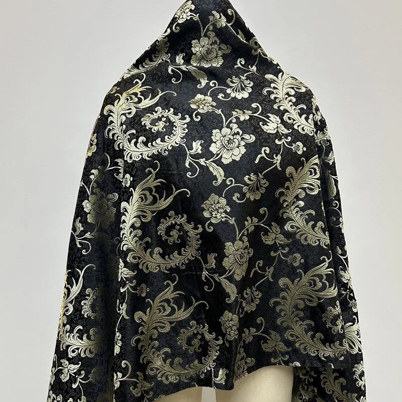 Предварительно вырезанные роскошные черные дамасские перья светло-золото с цветочным принтом павлина, элегантный атласный жаккард для декора платья, поделки своими руками
Предварительно вырезанные роскошные черные дамасские перья светло-золото с цветочным принтом павлина, элегантный атласный жаккард для декора платья, поделки своими руками