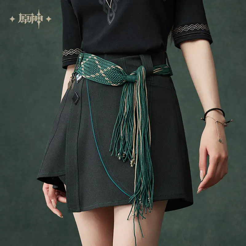 Original Alhaitham skirt mIHOYO Game Genshin Impact Alhaitham Cosplay Costume Women Anime Accessories birthday Gift
Original Alhaitham skirt mIHOYO Game Genshin Impact Alhaitham Cosplay Costume Women Anime Accessories birthday Gift