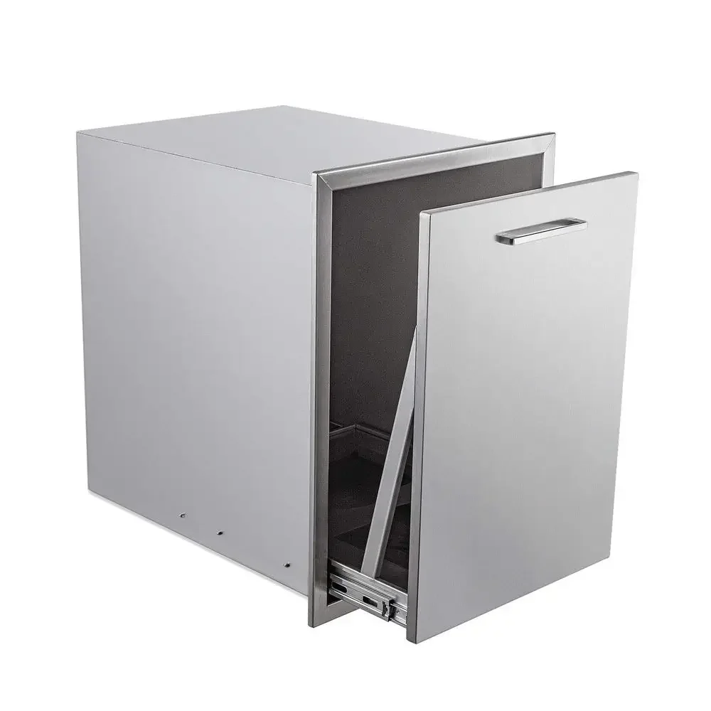 Двойная уличная мусорная урна из нержавеющей стали 24 Deep 20W x 27H или две емкости для мусора по 10 галлонов
Двойная уличная мусорная урна из нержавеющей стали 24 Deep 20W x 27H или две емкости для мусора по 10 галлонов