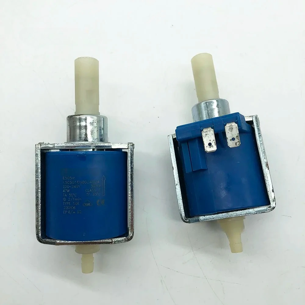 220/240V 47W E50501EN00240G4 E505 47W Water Pump Solenoid Pump For EUPA Coffee Machine Medical Equipment Cleaning Machine
220/240V 47W E50501EN00240G4 E505 47W Water Pump Solenoid Pump For EUPA Coffee Machine Medical Equipment Cleaning Machine