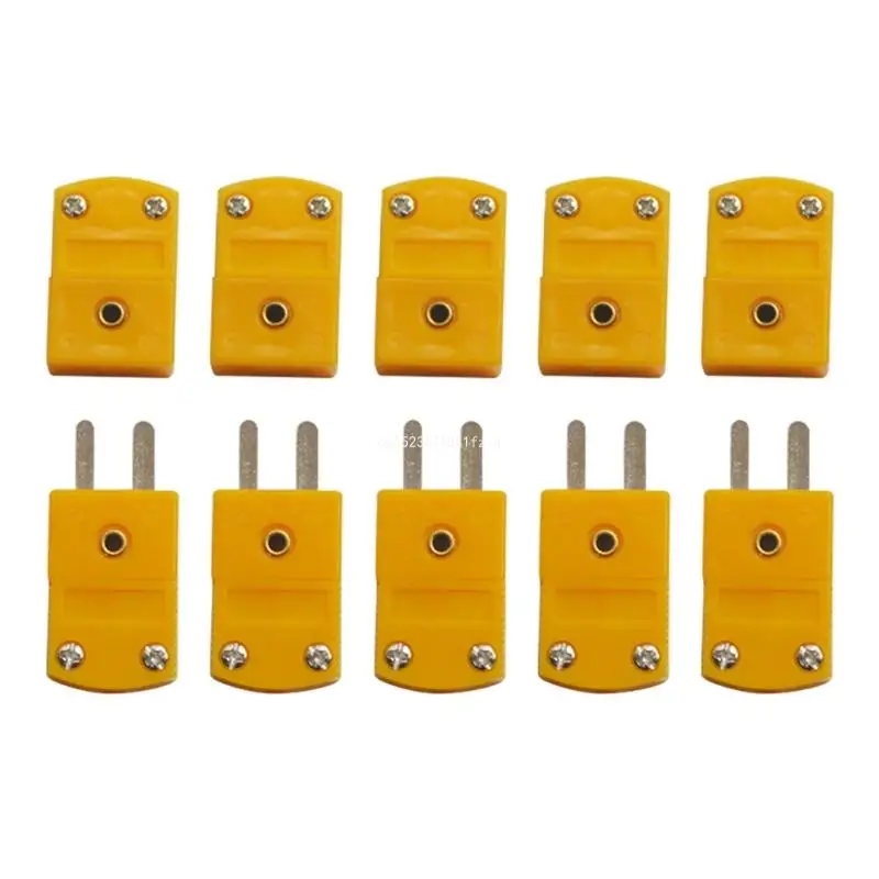 10pcs Mini K-Type Thermocouple Wire Connector Plug Miniature Socket Temperature Sensors Cable Connector Adapter Set Dropship
10pcs Mini K-Type Thermocouple Wire Connector Plug Miniature Socket Temperature Sensors Cable Connector Adapter Set Dropship