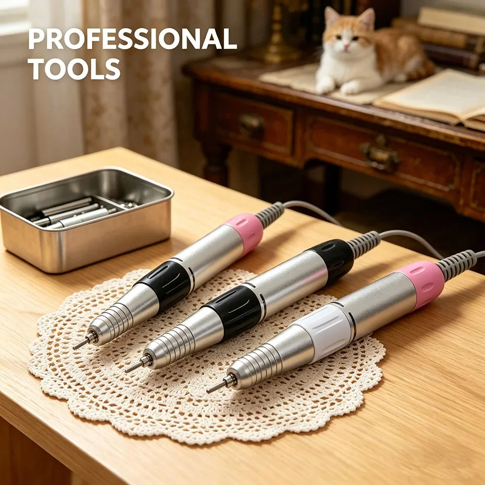High Speed 35000RPM 5 Pin Nail Drill Replacement Handle Electric Manicure Pen for Nail Salon Use
High Speed 35000RPM 5 Pin Nail Drill Replacement Handle Electric Manicure Pen for Nail Salon Use
