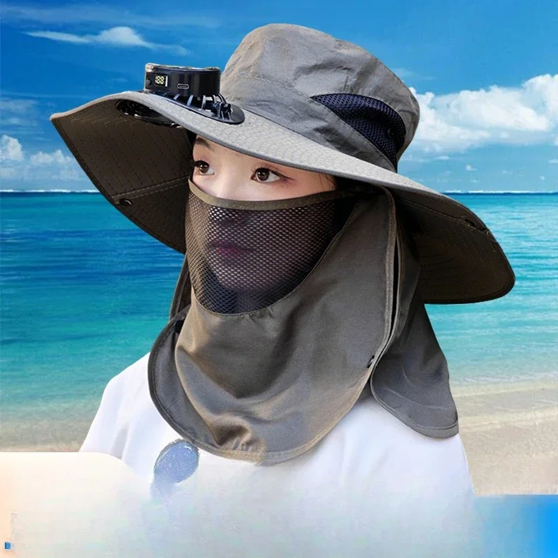 Solar Powered Fan Hat for Men and Women - Outdoor Fishing Work Sun Protection Summer Cap with Acrylic Fabric
Solar Powered Fan Hat for Men and Women - Outdoor Fishing Work Sun Protection Summer Cap with Acrylic Fabric