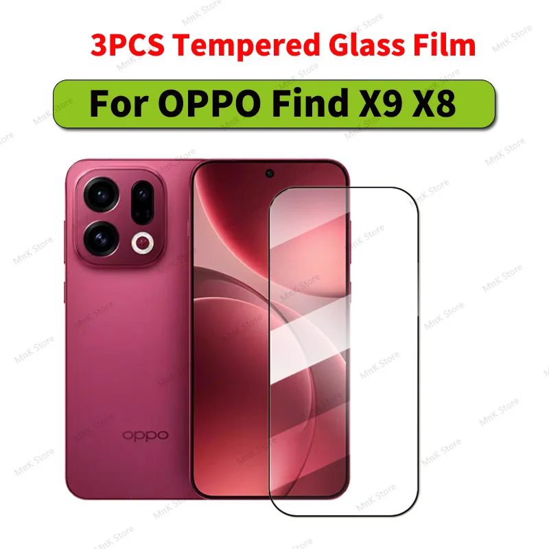 3PCS HD Tempered Glass Film For OPPO Find X9 Pro X8s X8 Ultra Anti-Scratch Screen Protector For OPPO Find N5
3PCS HD Tempered Glass Film For OPPO Find X9 Pro X8s X8 Ultra Anti-Scratch Screen Protector For OPPO Find N5