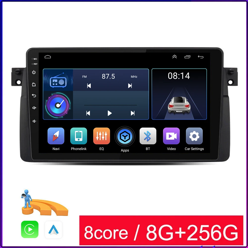 Автомагнитола на Android 14 для BMW E46 M3 X5 1998-2006, мультимедийный видеоплеер, 2DIN, навигация, беспроводное головное устройство для Carplay, аудио, стерео
Автомагнитола на Android 14 для BMW E46 M3 X5 1998-2006, мультимедийный видеоплеер, 2DIN, навигация, беспроводное головное устройство для Carplay, аудио, стерео
