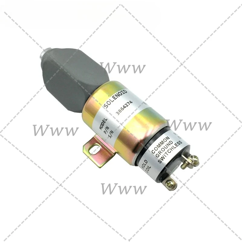 Соленоид отключения топлива дизельного двигателя подходит для OEM Cummins 3864274 ,1751-2467UIBIS5A, SA-3766T, 1700-2536, SA-3933-24 
Соленоид отключения топлива дизельного двигателя подходит для OEM Cummins 3864274 ,1751-2467UIBIS5A, SA-3766T, 1700-2536, SA-3933-24