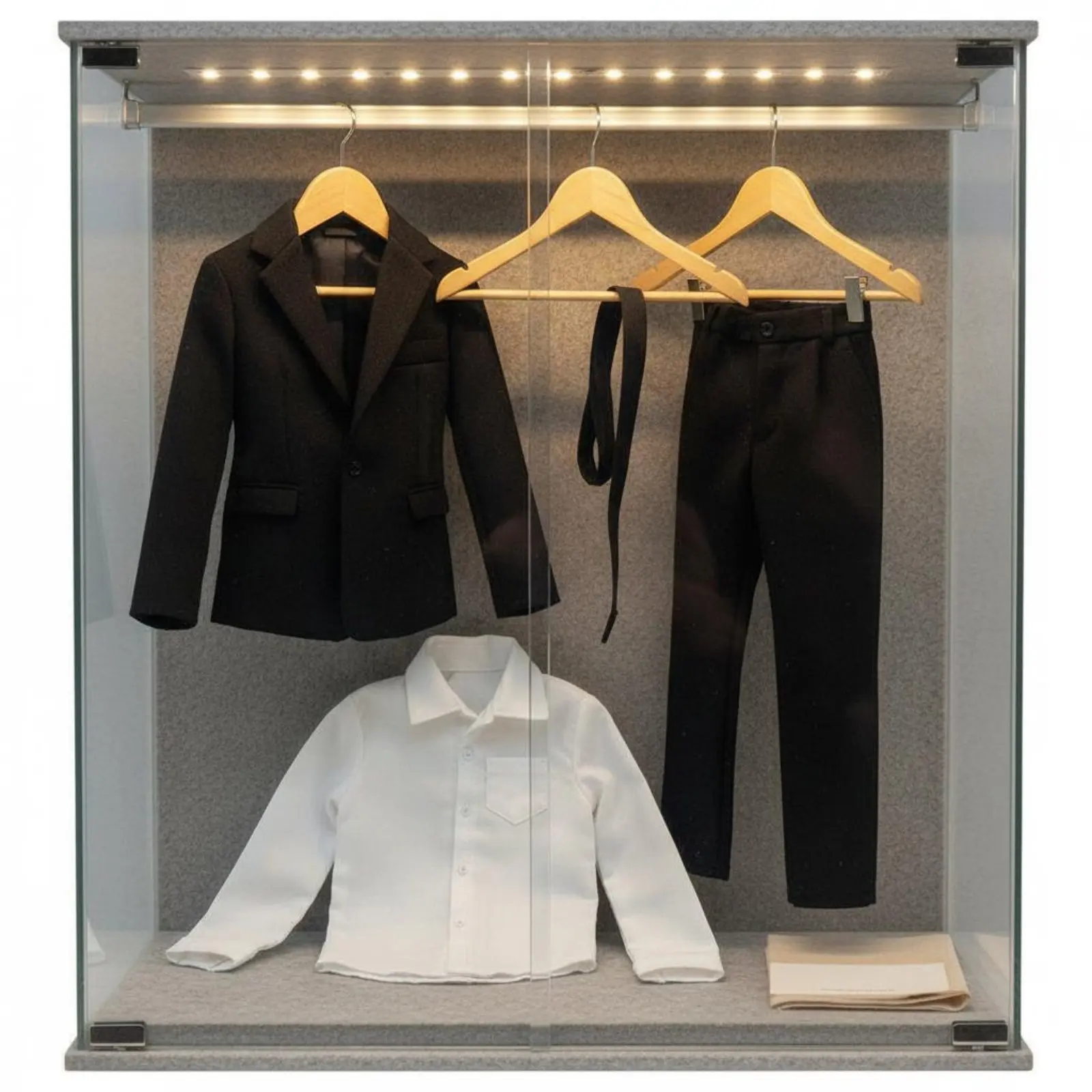 1/6 Scale Male Suit 12 Inch Doll Suit Set Collectible Accessory for Hobbyists
1/6 Scale Male Suit 12 Inch Doll Suit Set Collectible Accessory for Hobbyists