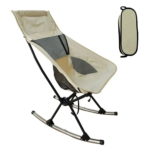 Portable Camping Rocking Chair 198LBS Weight Capacity Included Carry Bag High Back Rocker Chair For Patio Fishing Beach Lawn Tra
Portable Camping Rocking Chair 198LBS Weight Capacity Included Carry Bag High Back Rocker Chair For Patio Fishing Beach Lawn Tra