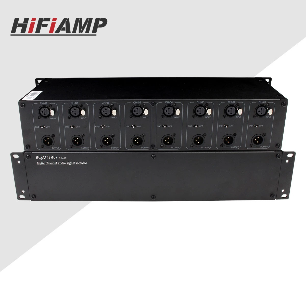 LA-8/LA-4 Rack-mount Version 8/4-Channel Audio Signal Isolator 8/4-IN 8/4-OUT Audio Noise Cancellation
LA-8/LA-4 Rack-mount Version 8/4-Channel Audio Signal Isolator 8/4-IN 8/4-OUT Audio Noise Cancellation