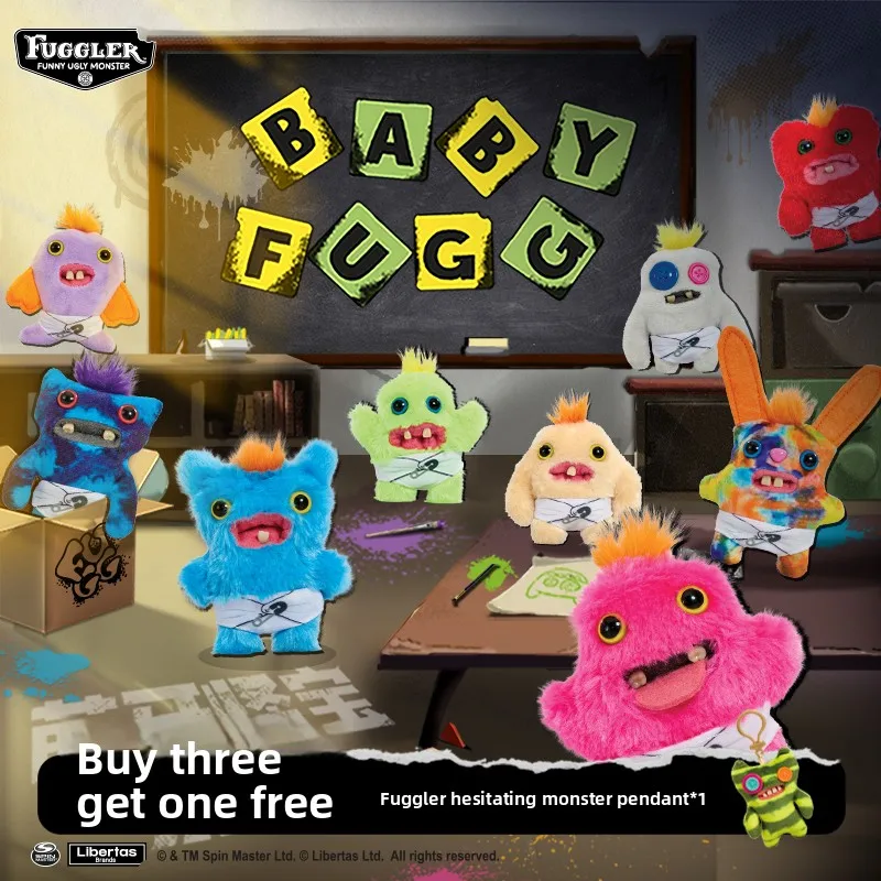 Fuggler Ugly Monsters Зубы Плюшевые игрушки Little Monsters Baby Series Funk Забавная мини-плюшевая кукла Коллекционная игрушка для детей Подарки
Fuggler Ugly Monsters Зубы Плюшевые игрушки Little Monsters Baby Series Funk Забавная мини-плюшевая кукла Коллекционная игрушка для детей Подарки