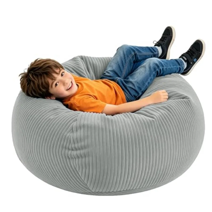 Bean Bag Chairs for /Teen with Memory Foam Filling Bean Bag Sofa with Soft Corduroy Fabric BeanBag Chair for Living Room Bedroo
Bean Bag Chairs for /Teen with Memory Foam Filling Bean Bag Sofa with Soft Corduroy Fabric BeanBag Chair for Living Room Bedroo