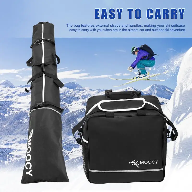 Snowboard And Boot Bag Large Capacity Storage Boots Clothing Placed Skis Backpack Combo Padded Waterproof Ski Travel Bags
Snowboard And Boot Bag Large Capacity Storage Boots Clothing Placed Skis Backpack Combo Padded Waterproof Ski Travel Bags