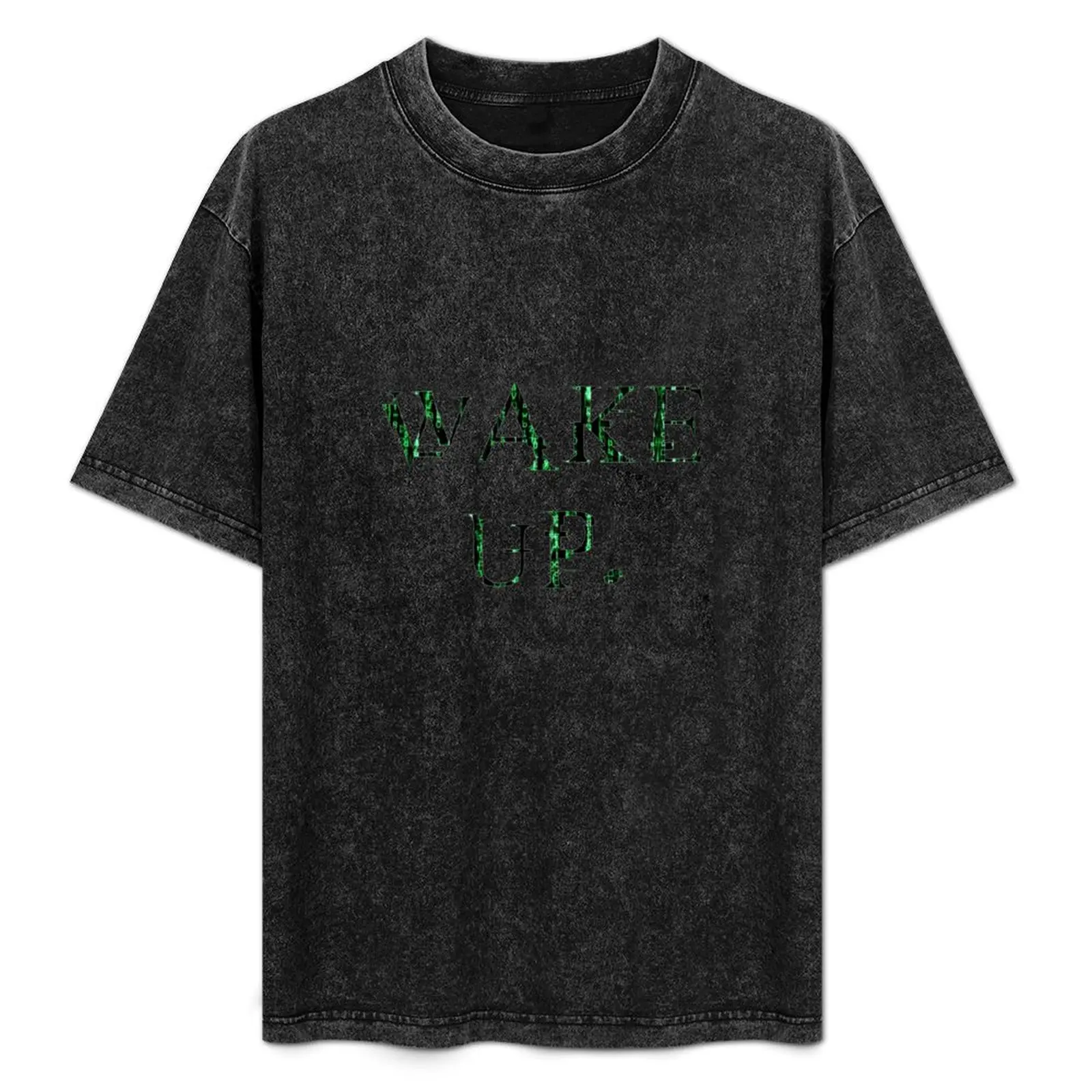Wake up Matrix. T-Shirt Casual Loose Short Sleeve Tee for Men
Wake up Matrix. T-Shirt Casual Loose Short Sleeve Tee for Men