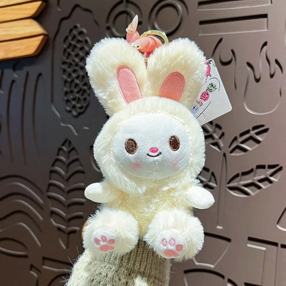 Bag Backpack Decor Cartoon Small Animal Keychain Stuffed Rabbit Rabbit Plush Dolls Pendant Trinket Cute Car Key Ring Small Gifts
Bag Backpack Decor Cartoon Small Animal Keychain Stuffed Rabbit Rabbit Plush Dolls Pendant Trinket Cute Car Key Ring Small Gifts