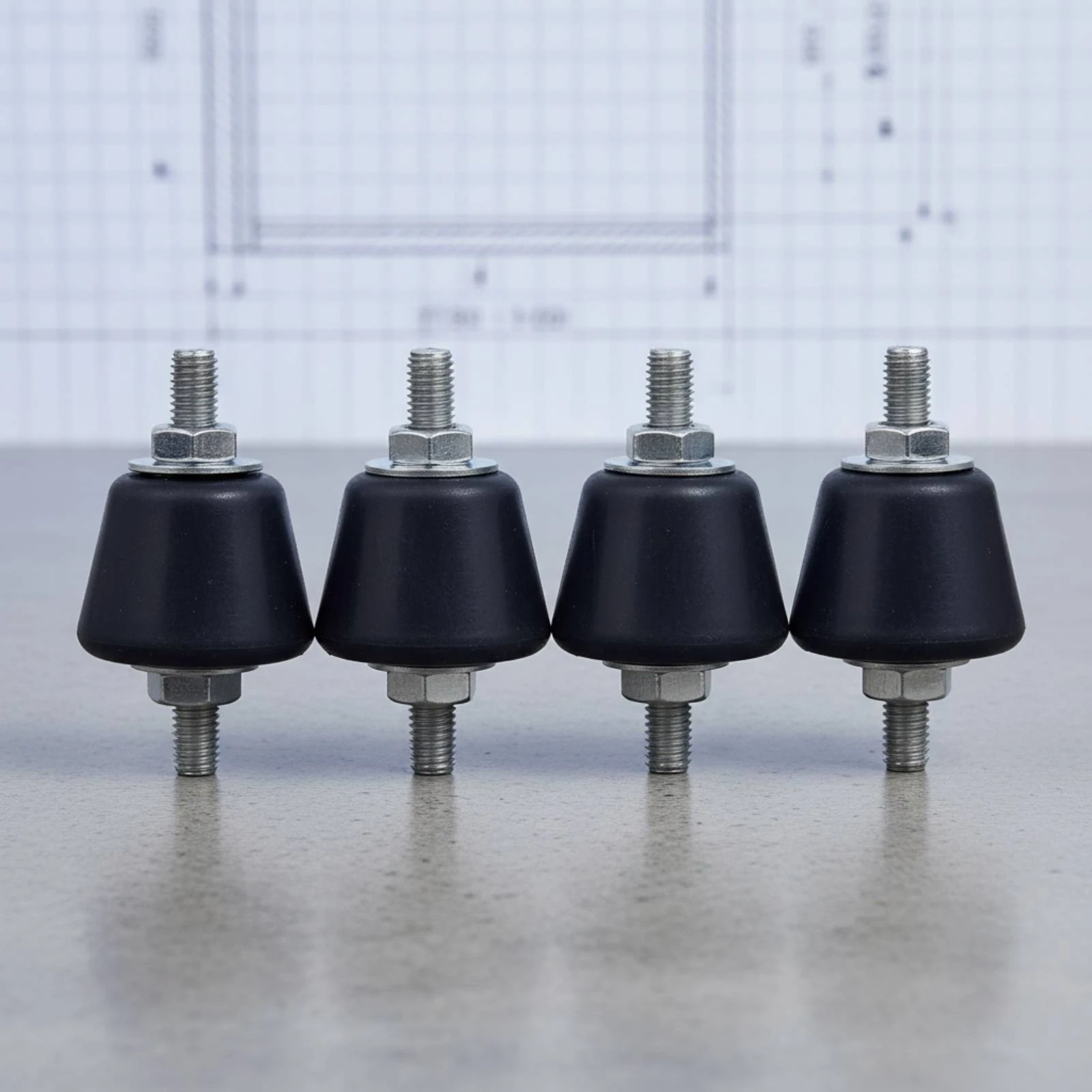 4 Pieces Vibration-Damping Base Pad Threaded Bolt Air Conditioner Foot Pad Appliance Support Hex Fasteners for Outdoor Unit
4 Pieces Vibration-Damping Base Pad Threaded Bolt Air Conditioner Foot Pad Appliance Support Hex Fasteners for Outdoor Unit