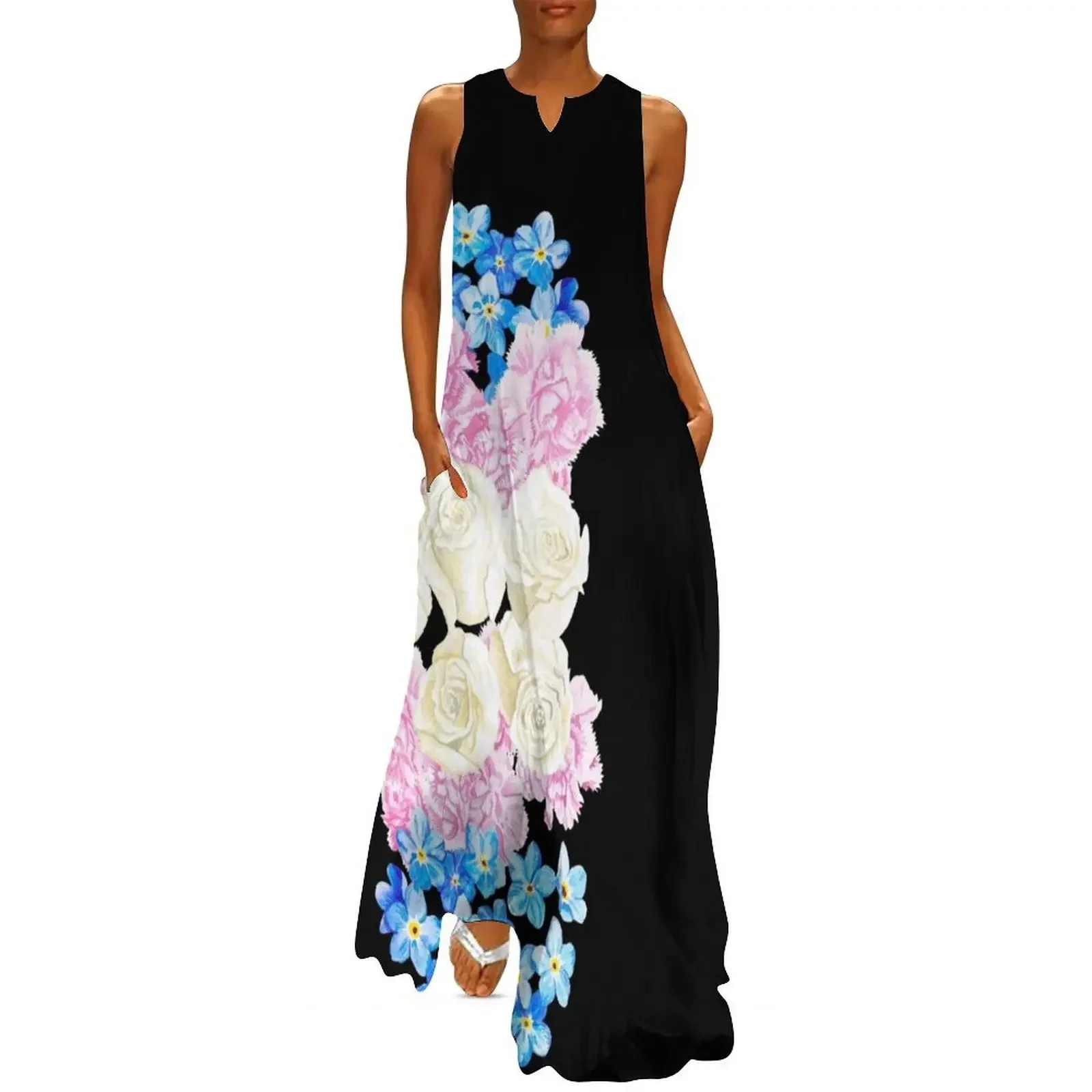 Floral - Transgender Pride Long Dress clothes for woman dress women summer 2025 Evening dresses Dress
Floral - Transgender Pride Long Dress clothes for woman dress women summer 2025 Evening dresses Dress