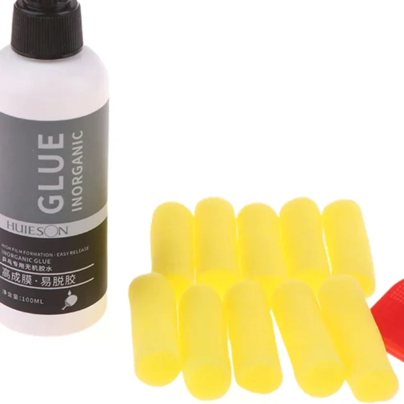 100ML Table Tennis Racket Soleplate Inorganic Glue Water-soluble Pong Ball Glue Rubber Adhesive Soleplate Maintenance Fluid